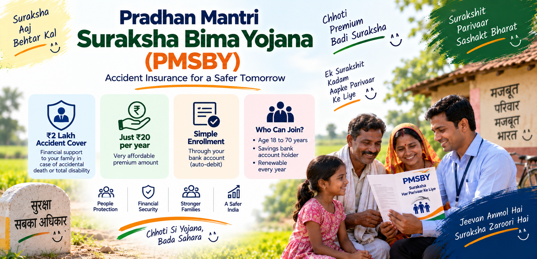 Pradhan Mantri Suraksha Bima Yojana (PMSBY) Guide